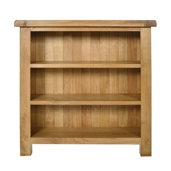 Chichester Oak Low Bookcase