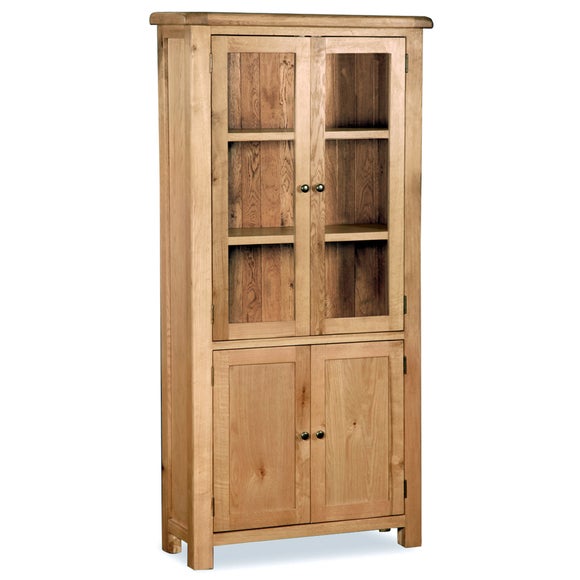 Chichester Oak Display Cabinet