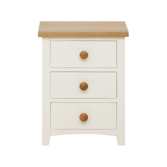 Truro Oak Bedside Dunelm