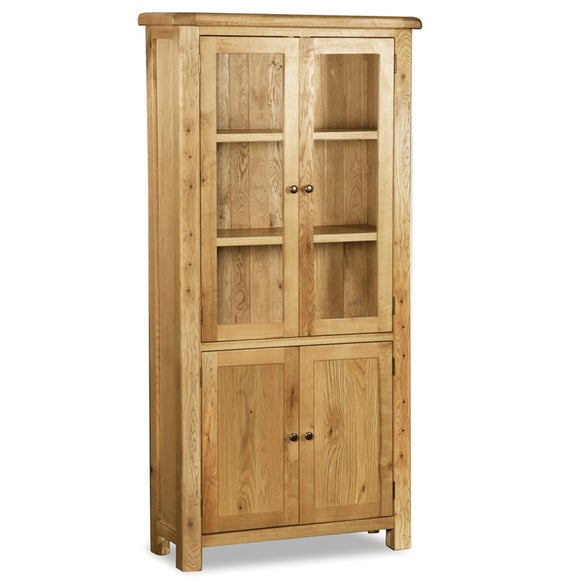 Wexford Oak Display Cabinet