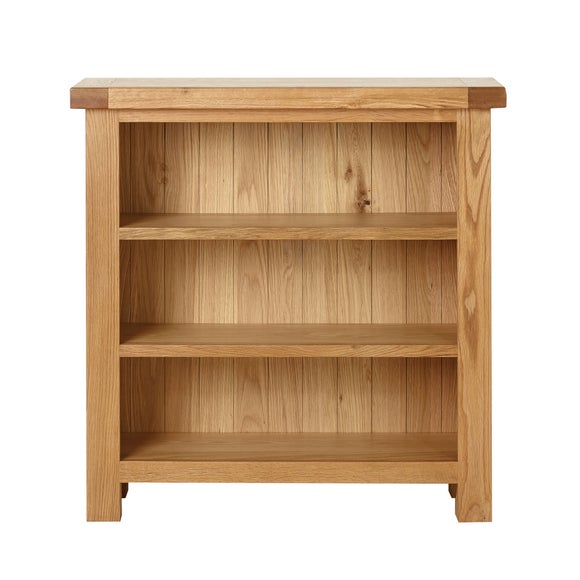 Harrogate Oak Low Bookcase