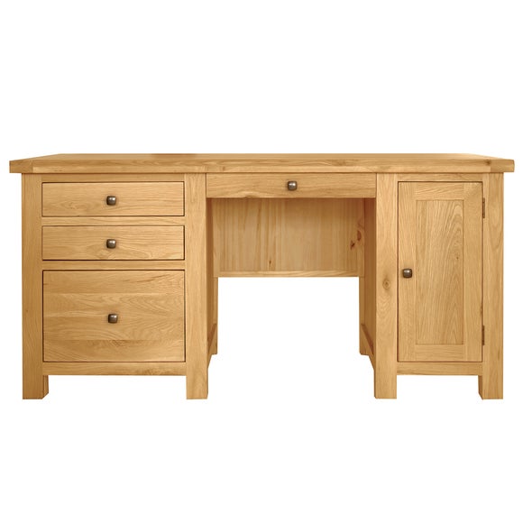 Harrogate Oak Double Desk