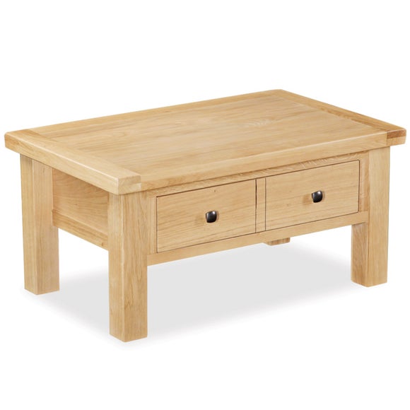 Harrogate Oak Coffee Table with Drawer