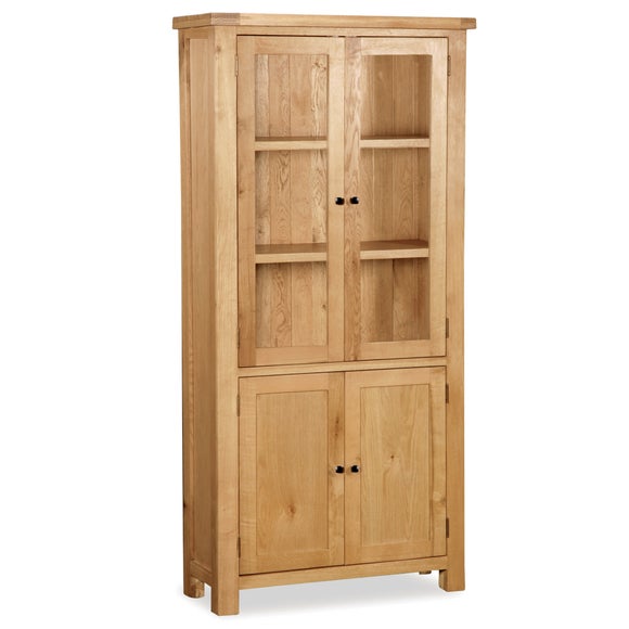 Harrogate Oak Display Cabinet