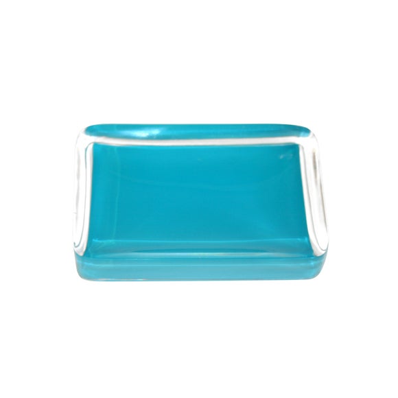 Teal Brights Collection Soap Dish