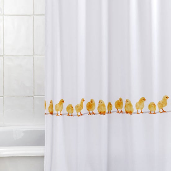 Chicks on the Edge Shower Curtain