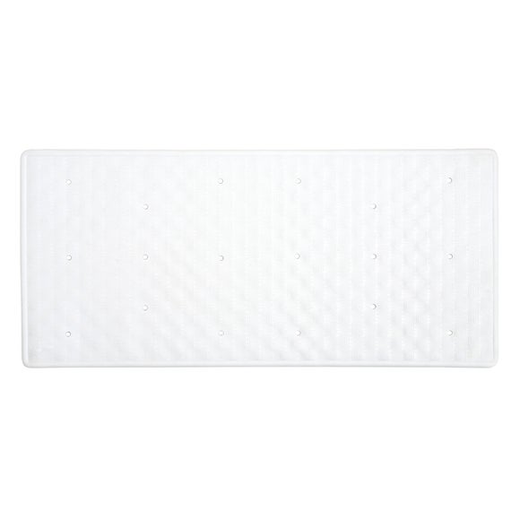 White Rubber Bath Mat