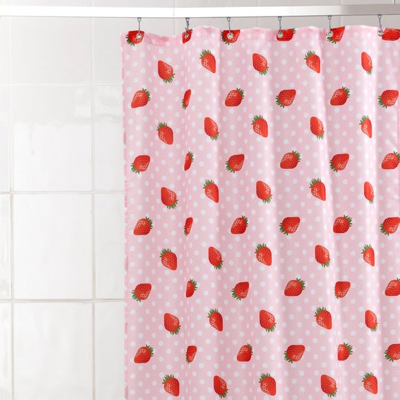 Strawberries Shower Curtain