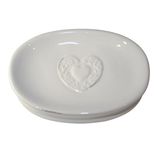 Vintage Collection Heart Soap Dish