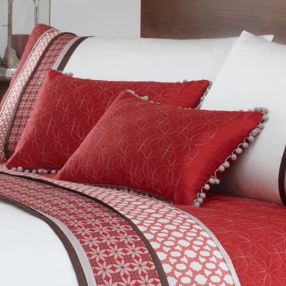 Red Kyoto Collection Boudoir Cushion