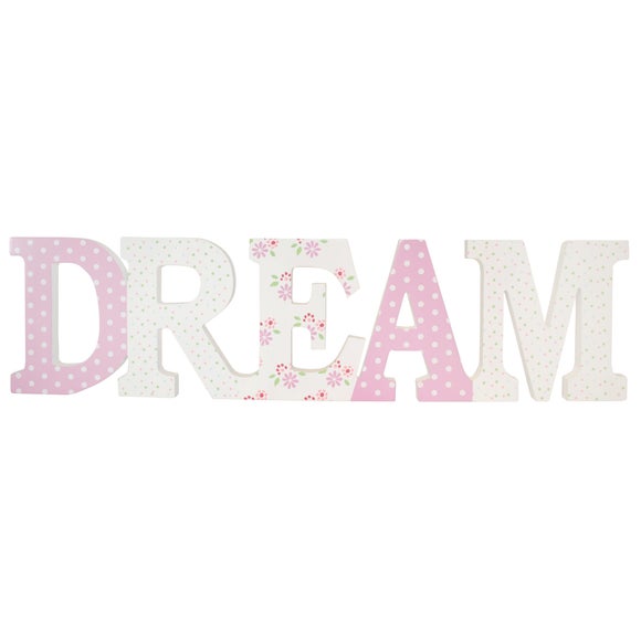 Kids Maisie Mouse Collection Wooden Dream Letters