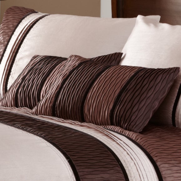 Mocha Manhattan Collection Boudoir Cushion