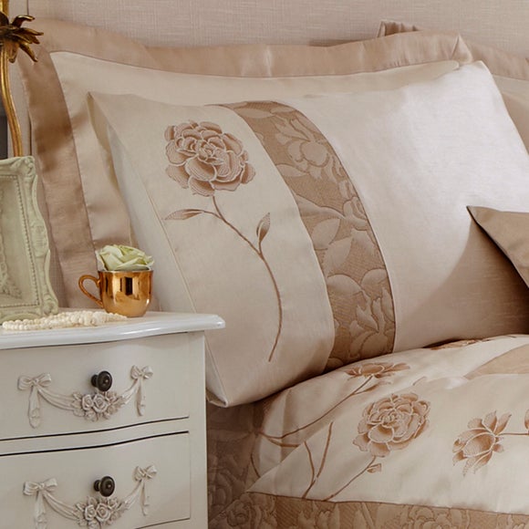 Gold Rose Collection Housewife Pillowcase