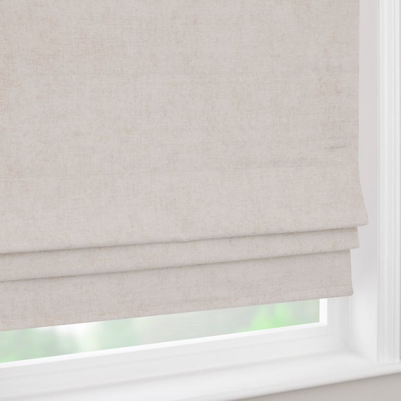 Chenille Blackout Roman Blind