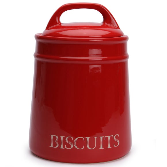 Red Country Collection Biscuit Canister Dunelm