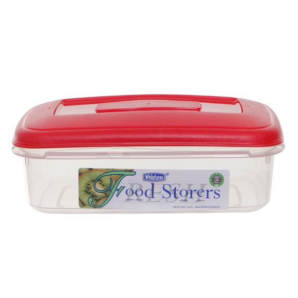 Whitefurze Red Food Storage Box