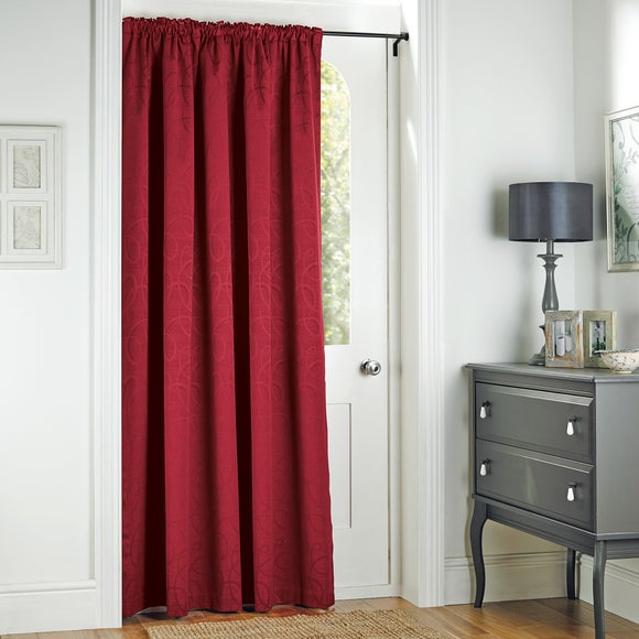 Claret Toledo Collection Door Curtain