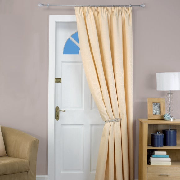 Natural Toledo Collection Door Curtain
