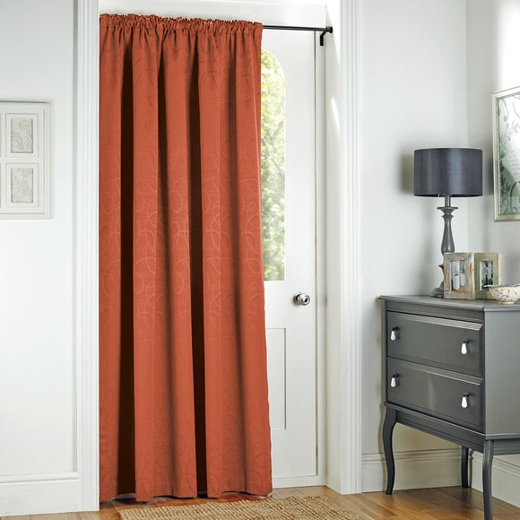 Terracotta Toledo Collection Door Curtain
