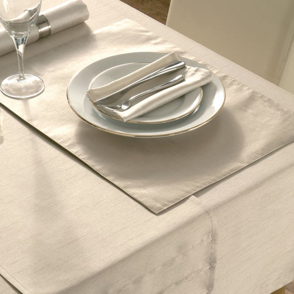 Faux Silk Placemat Dunelm