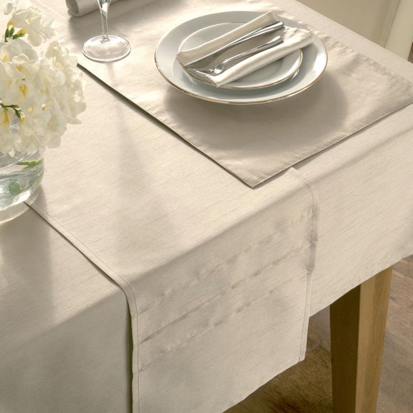 Faux Silk Runner