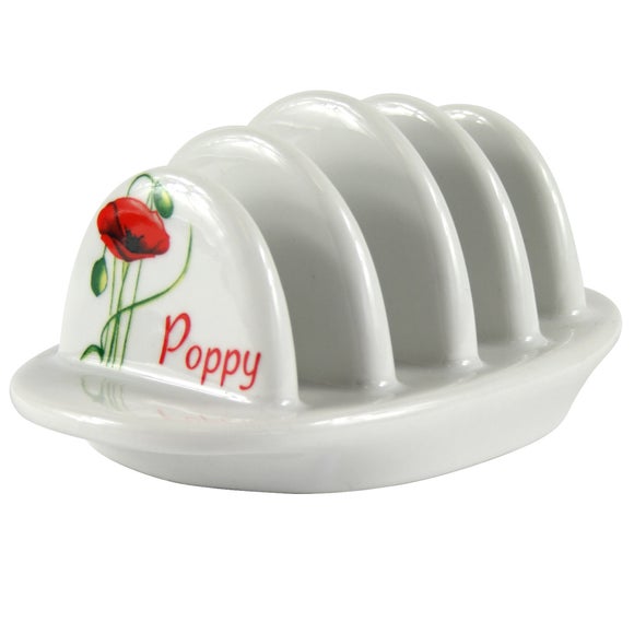 Poppy Collection Toast Rack