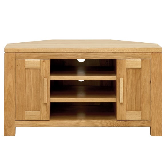 Seville Oak Corner TV Unit