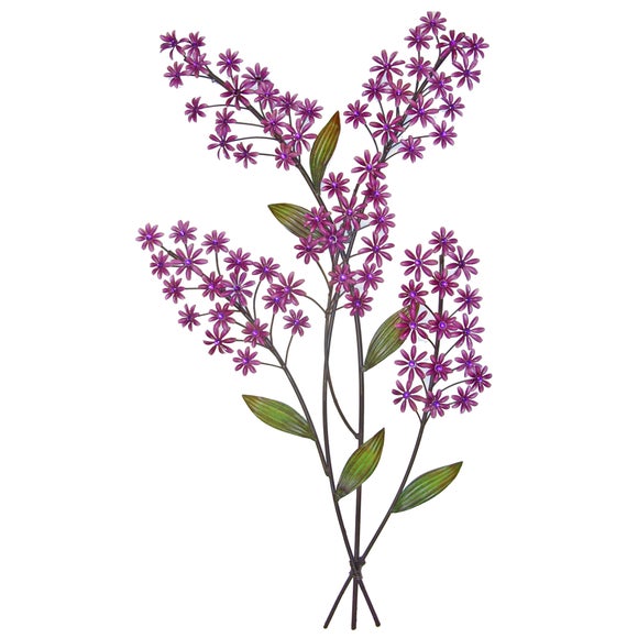 Purple Buddleia 3D Wall Art
