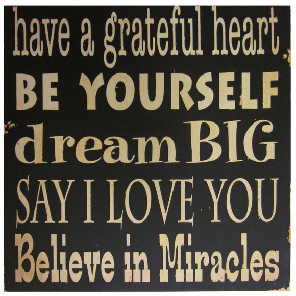 Dream Big Printed Canvas