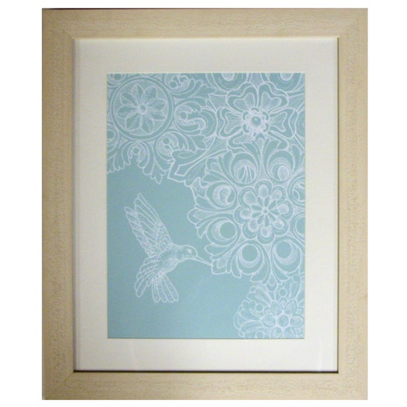 Humming Bird Framed Print