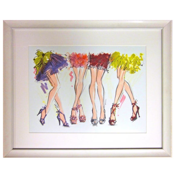 Dancing Shoes Framed Print