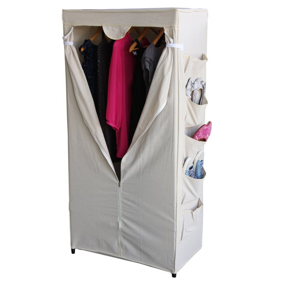 100% Cotton Collection Wardrobe with Pockets