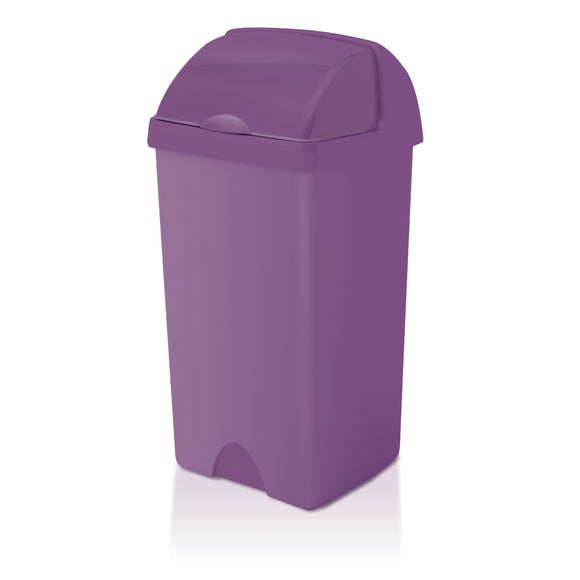 Purple Addis 24 Litre Roll Top Bin
