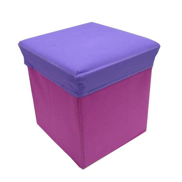 Kids Pink Non Woven Collection Toy Box