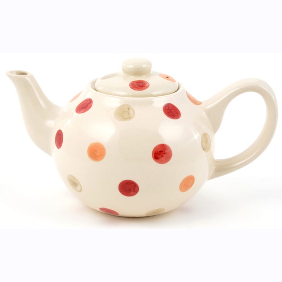Red Country Spot Collection Teapot