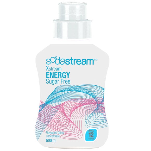 SodaStream Sugar Free Xstream Energy Sport Refill Mixer