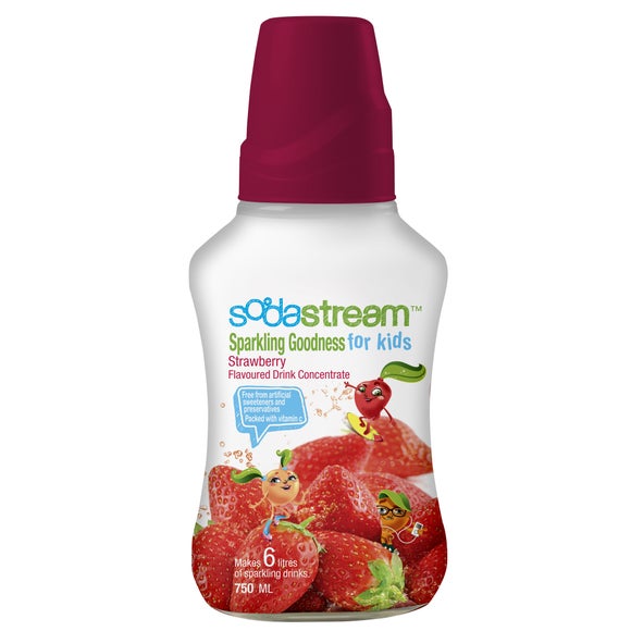 SodaStream Natural Kids Strawberry Refill Mixer