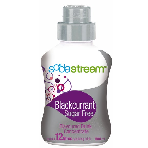SodaStream Sugar Free Blackcurrant Refill Mixer