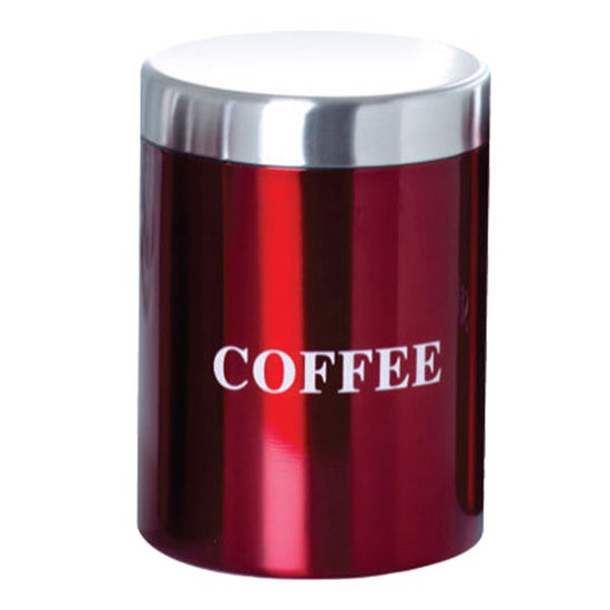 Red Spectrum Collection Coffee Canister Dunelm