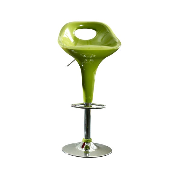 Green Gas Lift Bar Stool