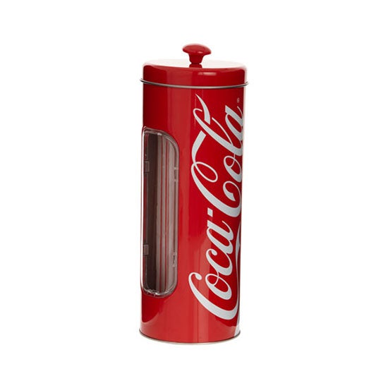 Coca Cola Straw Holder with 50 Straws