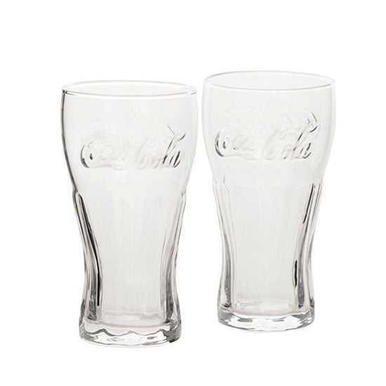 Pack of 2 Coca Cola Glasses