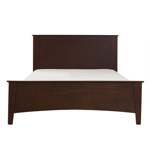 Monet Dark Wood Double Bedstead