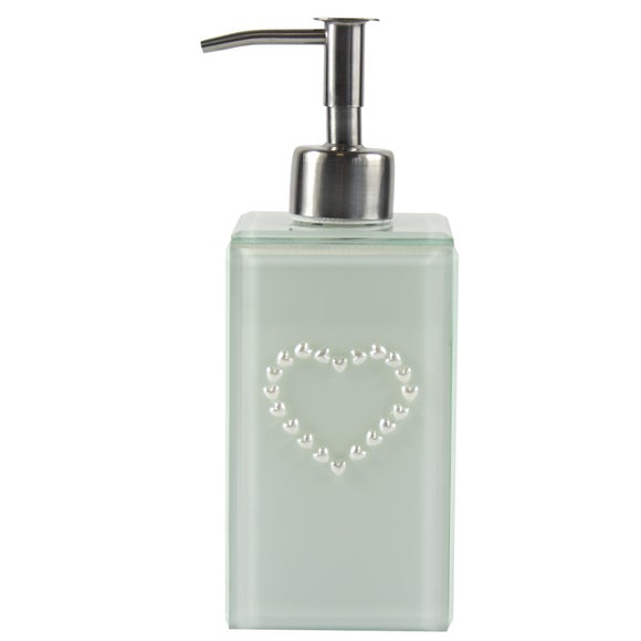 Vintage Pearl Collection Heart Lotion Dispenser