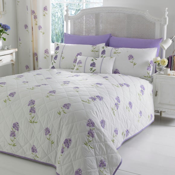 Lilac Alicia Collection Bedspread