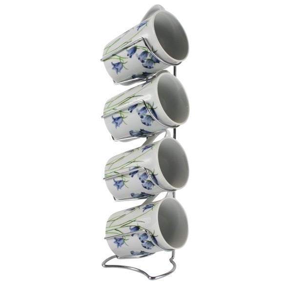 Bluebells Collection Set of 4 Mugs
