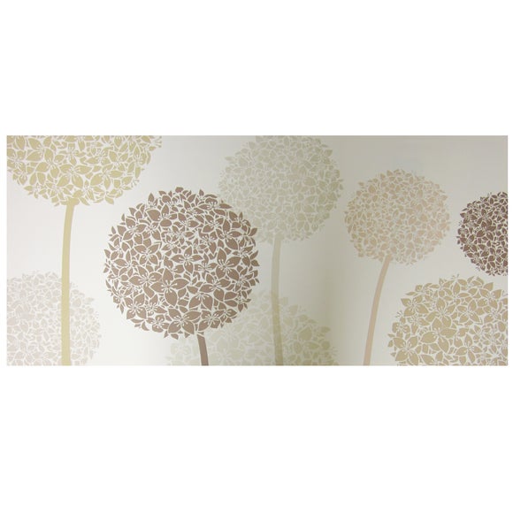 Allium Heads Printed Canvas