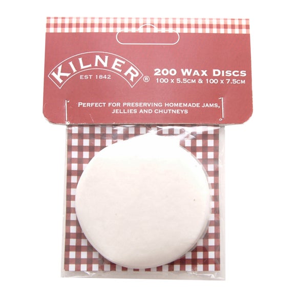 Kilner Pack of 200 Wax Discs