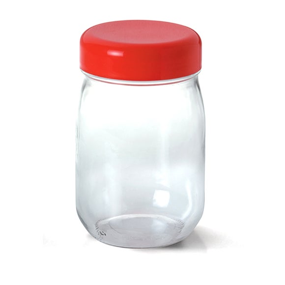 Le Parfait Red Screw Top Storage Jar