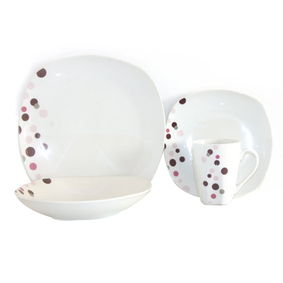 Bubbles 16 Piece Dining Set
